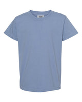 Comfort Colors Youth Garment-Dyed Heavyweight T-Shirt. 9018 - Washed Denim