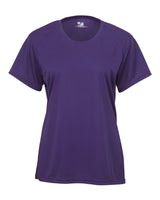 Badger Women’s B-Core T-Shirt. 4160 - Purple