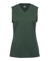 Badger Women's B-Core Sleeveless T-Shirt. 4163 - Forest