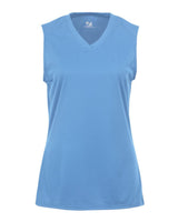 Badger Women's B-Core Sleeveless T-Shirt. 4163 - Columbia Blue