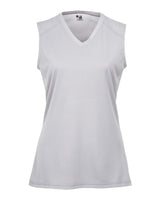 Badger Women's B-Core Sleeveless T-Shirt. 4163 - Silver