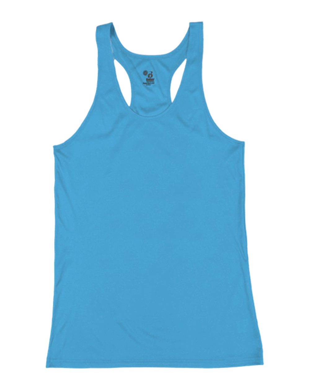 Badger Women’s B-Core Racerback Tank Top. 4166 - Columbia Blue