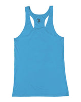 Badger Women’s B-Core Racerback Tank Top. 4166 - Columbia Blue