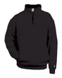 Badger Men's Quarter-Zip Sweatshirt. 1286 - Black