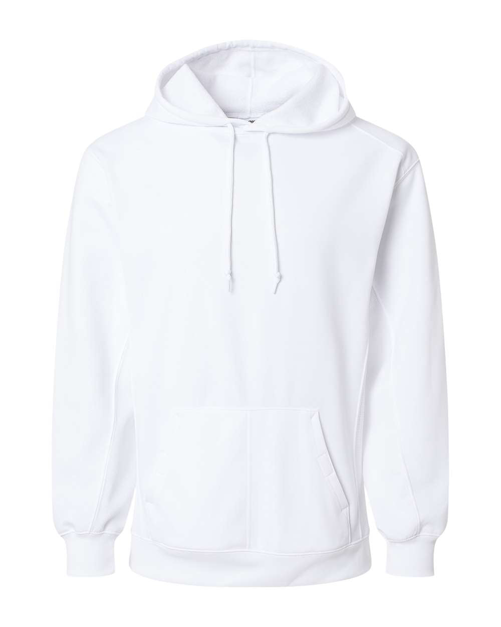 Badger Men's Performance Fleece Hooded Sweatshirt. 1454 - White