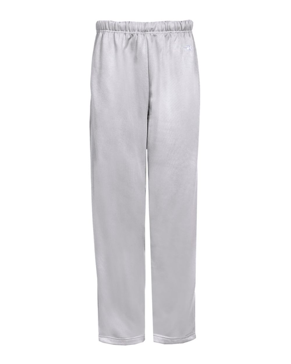 Badger Unisex Performance Fleece Open-Bottom Sweatpants. 1478 - Silver