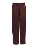 Badger Unisex Performance Fleece Open-Bottom Sweatpants. 1478 - Maroon