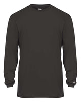 Badger Youth B-Core Long Sleeve T-Shirt. 2104 - Graphite