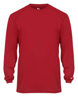 Badger Youth B-Core Long Sleeve T-Shirt. 2104 - Red