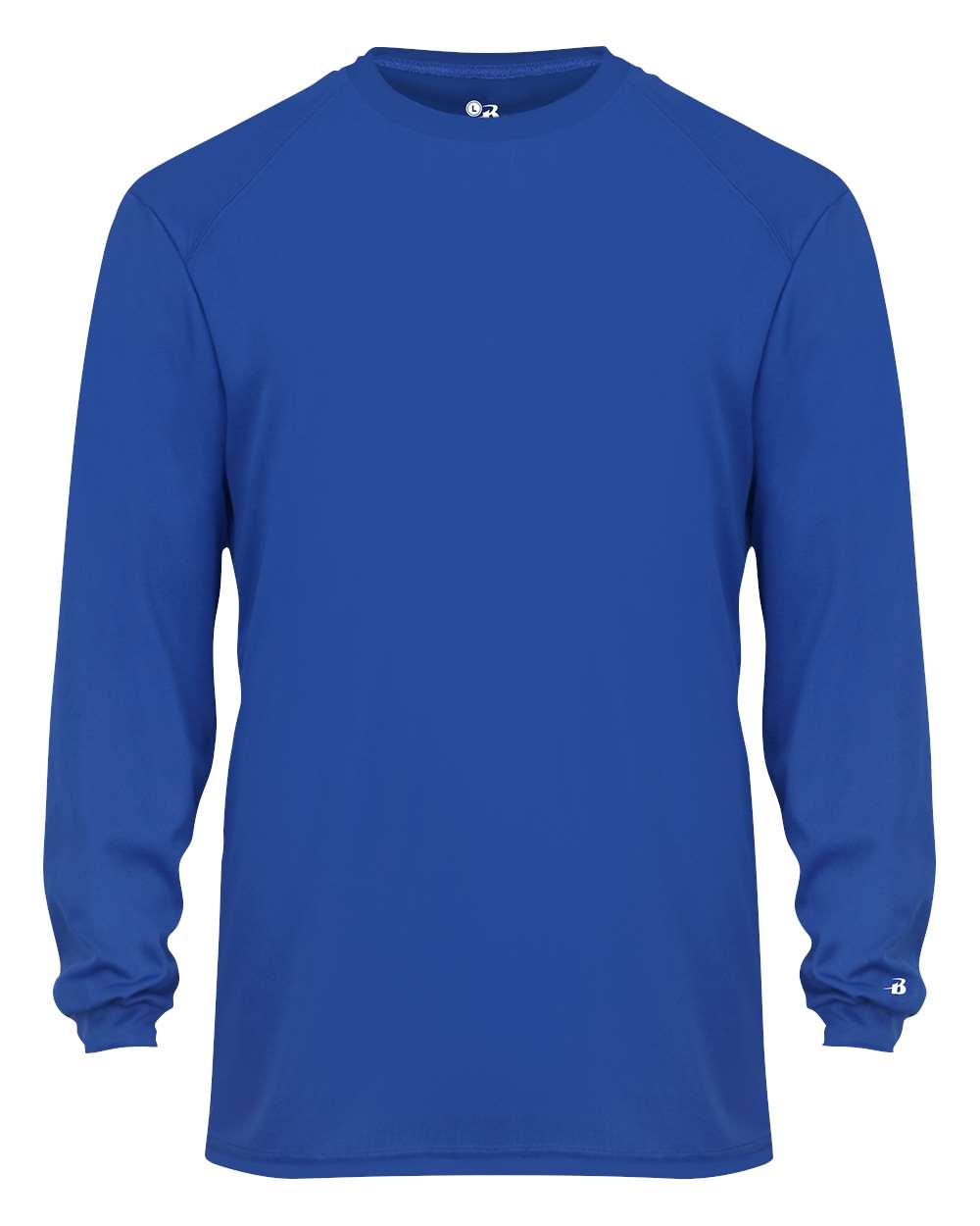 Badger Youth B-Core Long Sleeve T-Shirt. 2104 - Royal