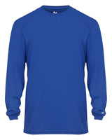 Badger Youth B-Core Long Sleeve T-Shirt. 2104 - Royal