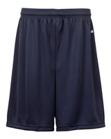 Badger Youth B-Dry 6" Shorts. 2107 - Navy