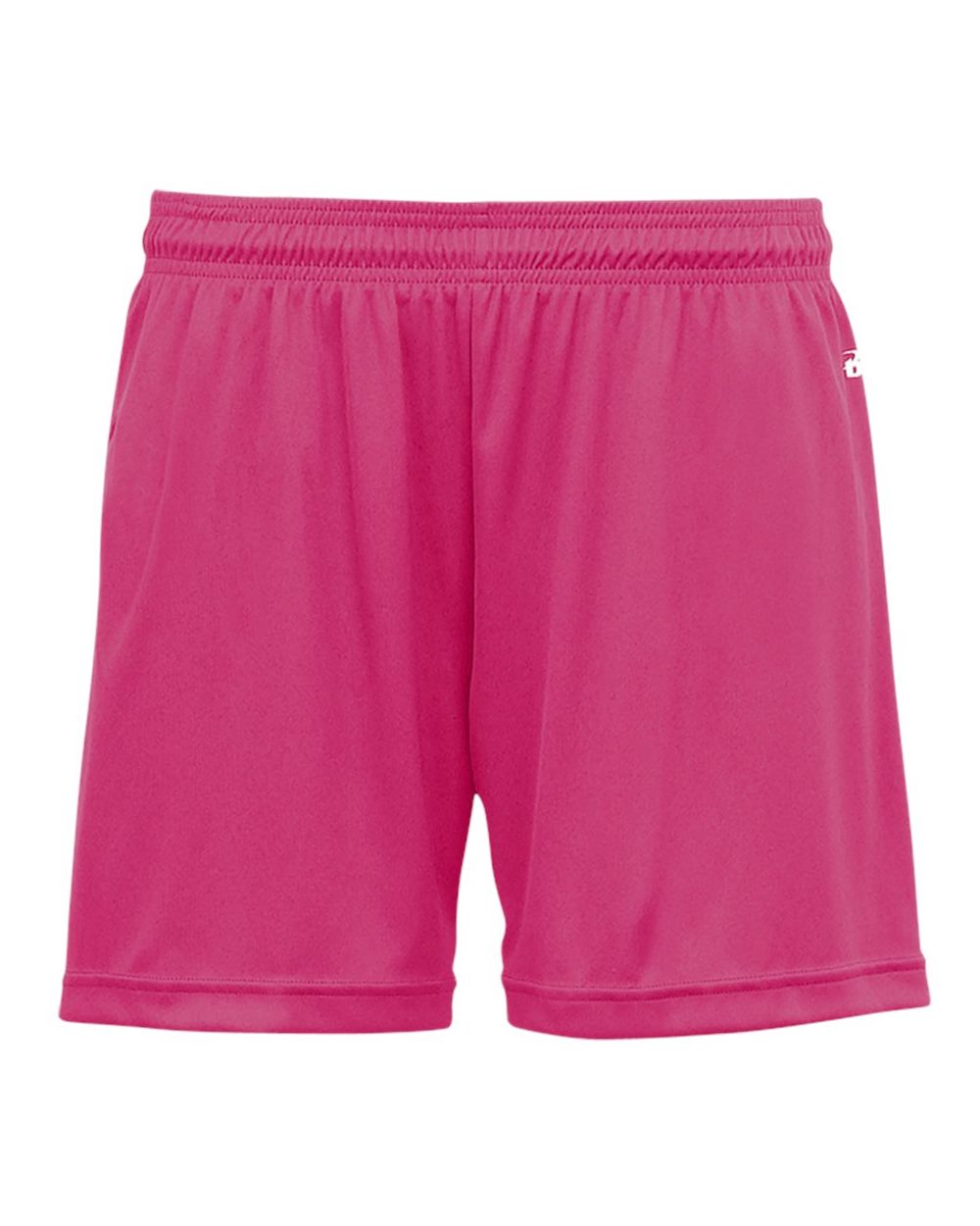 Badger Girls' B-Core Shorts. 2116 - Hot Pink