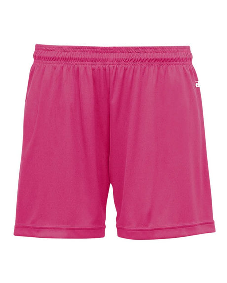 Badger Girls' B-Core Shorts. 2116 - Hot Pink