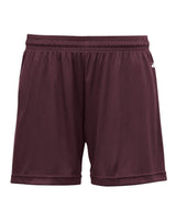 Badger Girls' B-Core Shorts. 2116 - Maroon