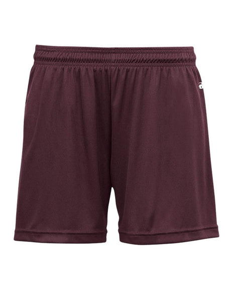 Badger Girls' B-Core Shorts. 2116 - Maroon