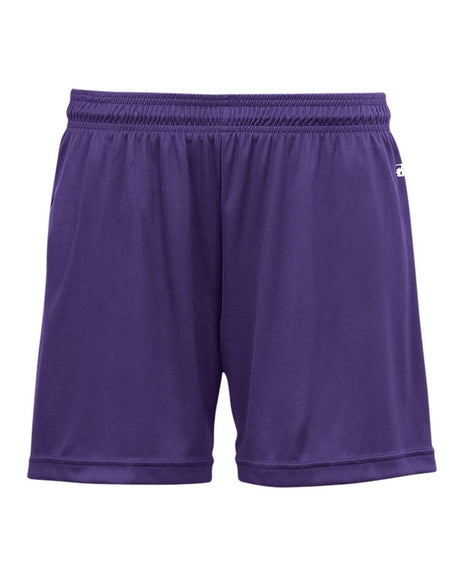 Badger Girls' B-Core Shorts. 2116 - Purple