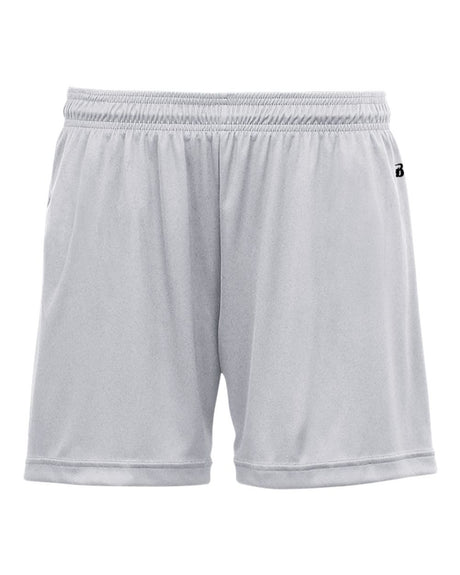 Badger Girls' B-Core Shorts. 2116 - Silver