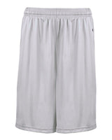 Badger Youth B-Core Pocketed Shorts. 2119 - Silver