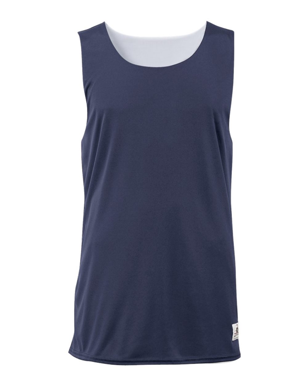 Badger Youth B-Core Reversible Tank Top. 2129 - Navy/ White
