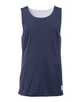 Badger Youth B-Core Reversible Tank Top. 2129 - Navy/ White