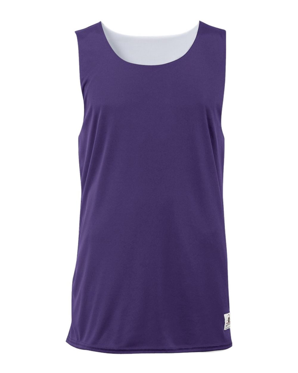 Badger Youth B-Core Reversible Tank Top. 2129 - Purple/ White