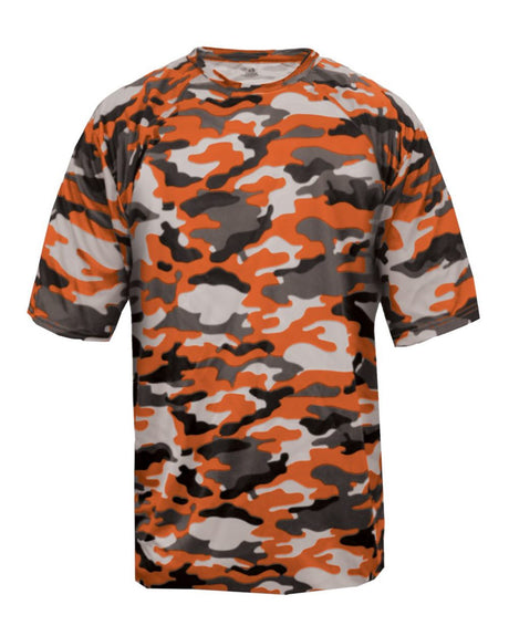Badger Men's Camo T-Shirt. 4181 - Burnt Orange
