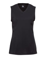 Badger Girls' B-Core Sleeveless T-Shirt. 2163 - Black