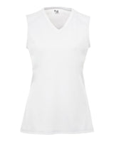 Badger Girls' B-Core Sleeveless T-Shirt. 2163 - White