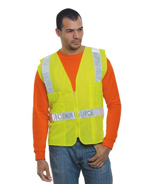 Bayside Unisex USA-Made ANSI Surveyor's Vest Class 2. 3788