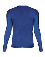 Badger Men's Pro-Compression Long Sleeve T-Shirt. 4605 - Royal