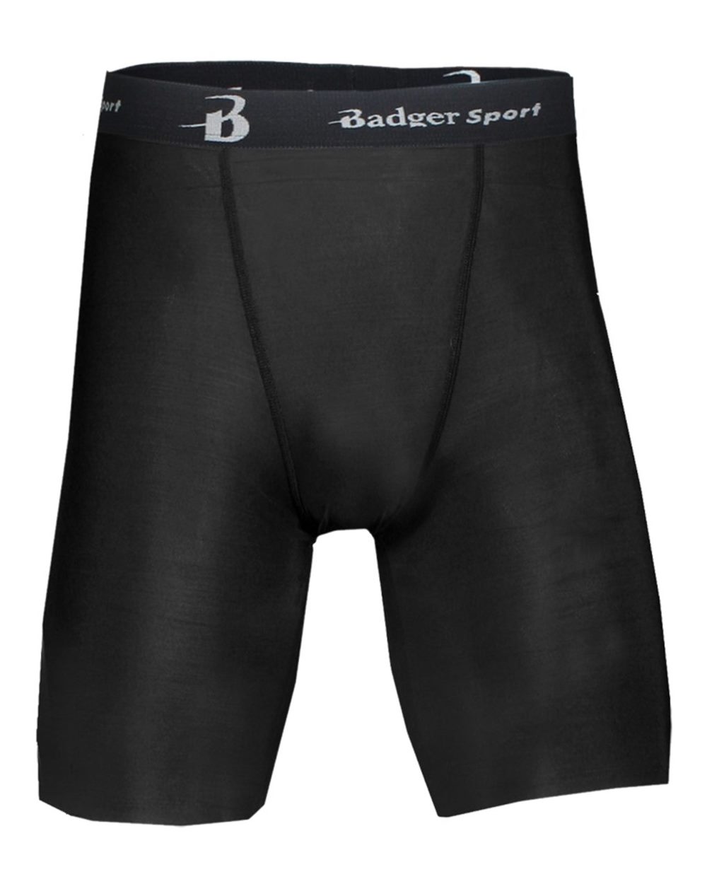 Badger Men's Pro-Compression Shorts. 4607 - Black