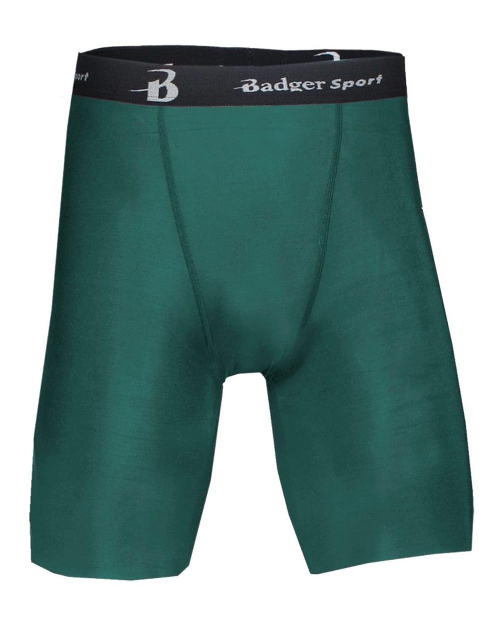 Badger Men's Pro-Compression Shorts. 4607 - Forest