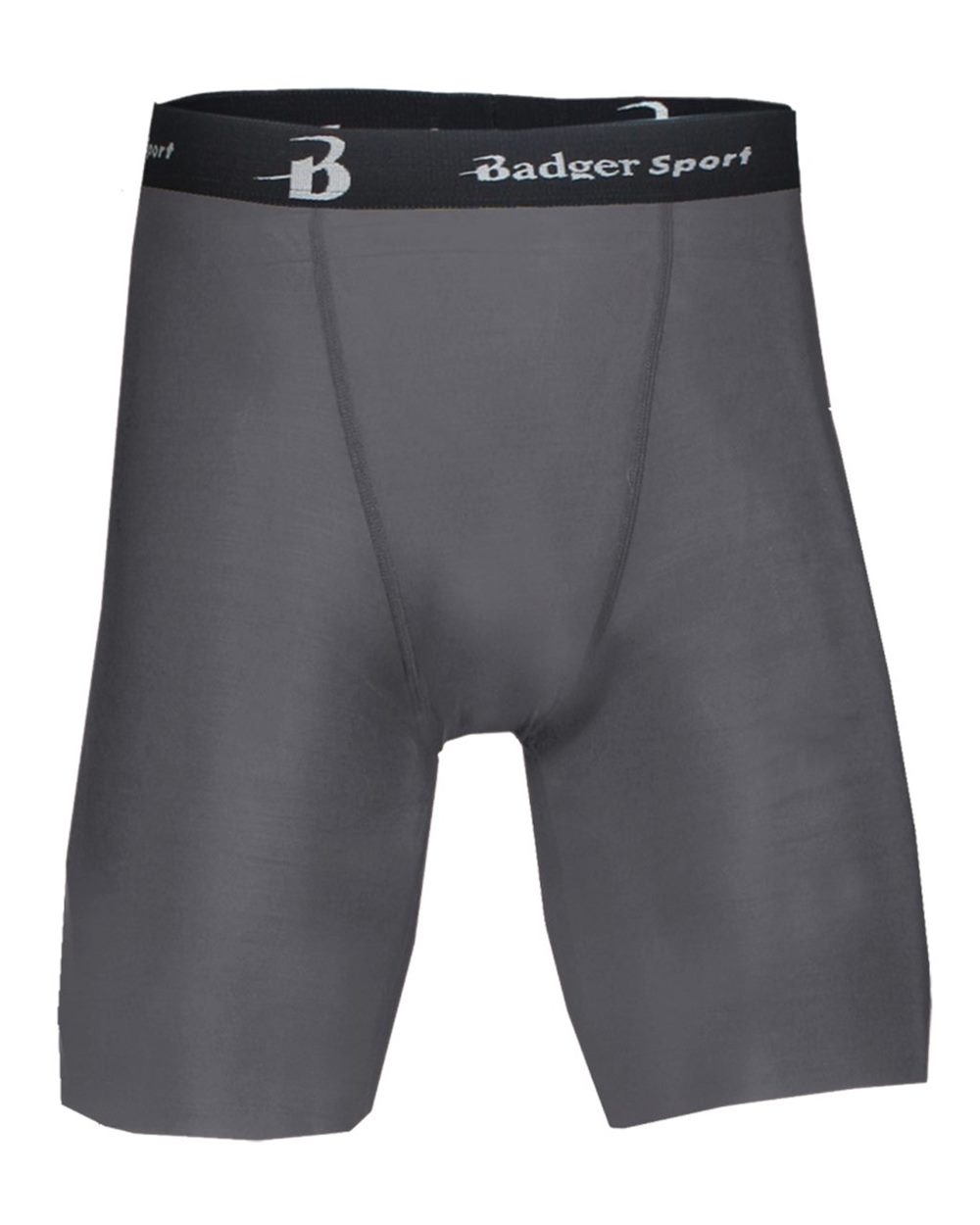 Badger Men's Pro-Compression Shorts. 4607 - Graphite