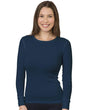 Bayside Women's USA-Made Thermal Long Sleeve T-Shirt. 3420