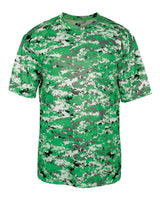 Badger Youth Digital Camo T-Shirt. 2180 - Kelly Digital