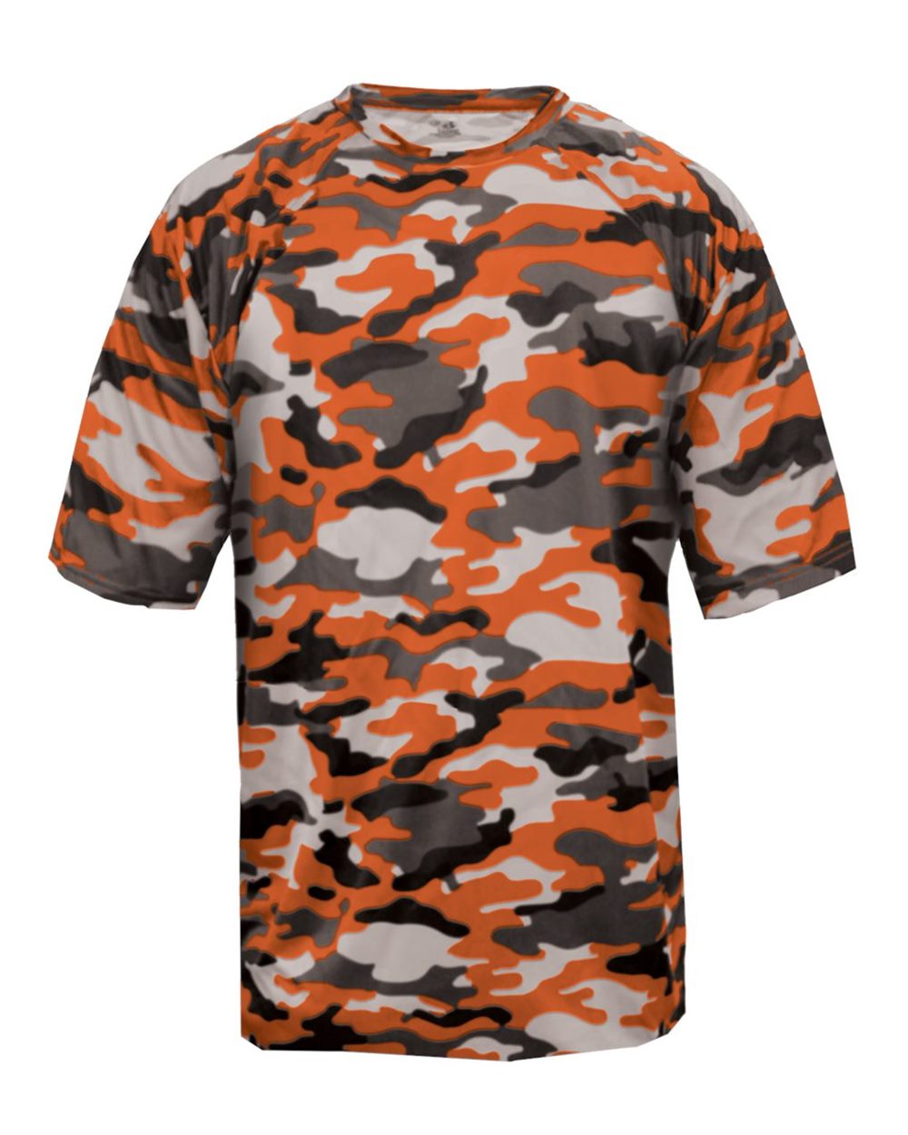Badger Youth Camo T-Shirt. 2181 - Burnt Orange