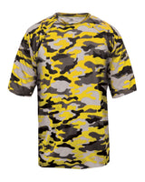 Badger Youth Camo T-Shirt. 2181 - Gold