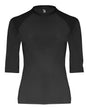 Badger Men's Pro-Compression Half Sleeve T-Shirt. 4627 - Black