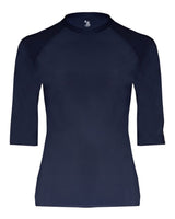 Badger Men's Pro-Compression Half Sleeve T-Shirt. 4627 - Navy