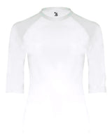 Badger Men's Pro-Compression Half Sleeve T-Shirt. 4627 - White