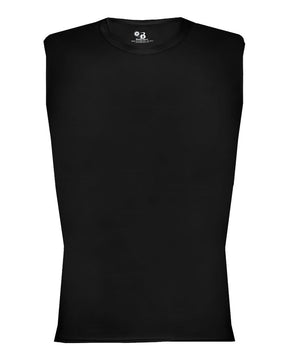 Badger Men's Pro-Compression Sleeveless T-Shirt. 4631 - Black