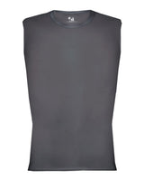 Badger Men's Pro-Compression Sleeveless T-Shirt. 4631 - Graphite