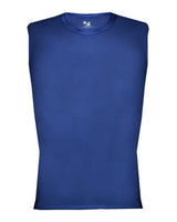 Badger Men's Pro-Compression Sleeveless T-Shirt. 4631 - Royal