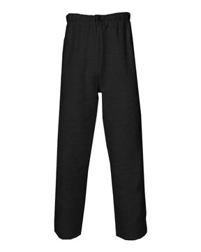 Badger Youth Open-Bottom Sweatpants. 2277 - Black