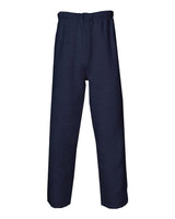 Badger Youth Open-Bottom Sweatpants. 2277 - Navy