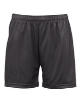 Badger Women's Pro Mesh 5" Solid Liner Shorts. 7216 - Graphite
