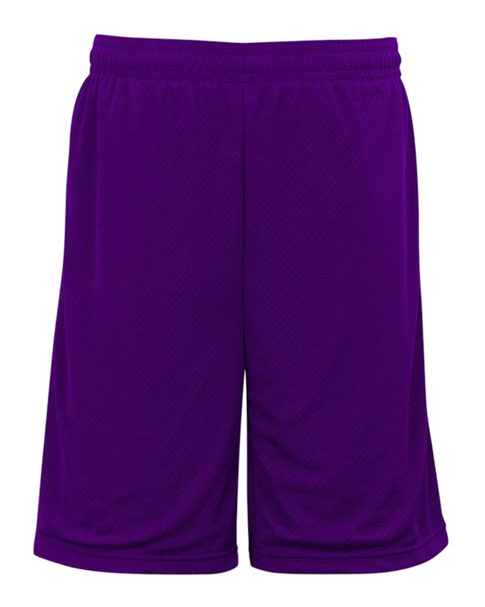 Badger Men's Pro Mesh 9" Shorts with Pockets. 7219 - Purple