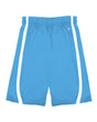 Alleson Athletic Men's B-Core B-Slam Reversible Shorts. 7244 - Columbia Blue/ White