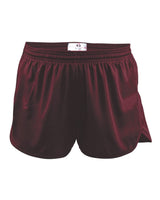 Alleson Athletic Men's B-Core Track Shorts. 7272 - Maroon